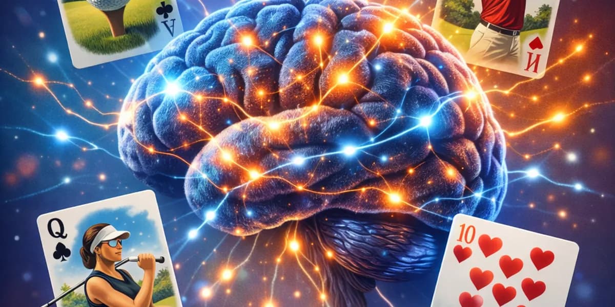 The Psychology of Golf Card Game - Understanding memory, cognitive biases, and game theory