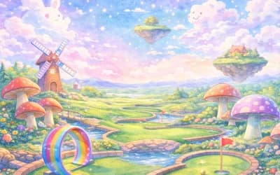 Fantasy Mini Golf theme preview